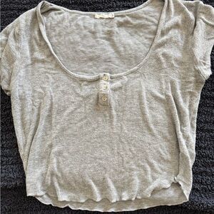 Gray Women's Top